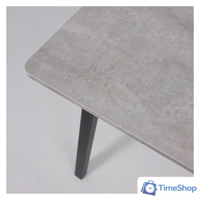 Кухонный стол Мамадома Tirk radial-94 раздвижной 94-126х64 (серый сланец/черный) - Изображение №13 — Интернет-магазин Time-Shop