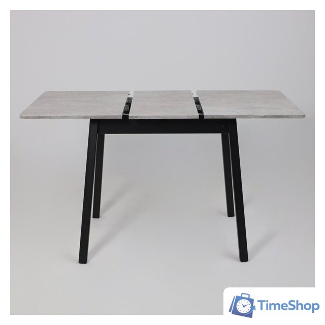 Кухонный стол Мамадома Tirk radial-94 раздвижной 94-126х64 (серый сланец/черный) - Изображение №22 — Интернет-магазин Time-Shop