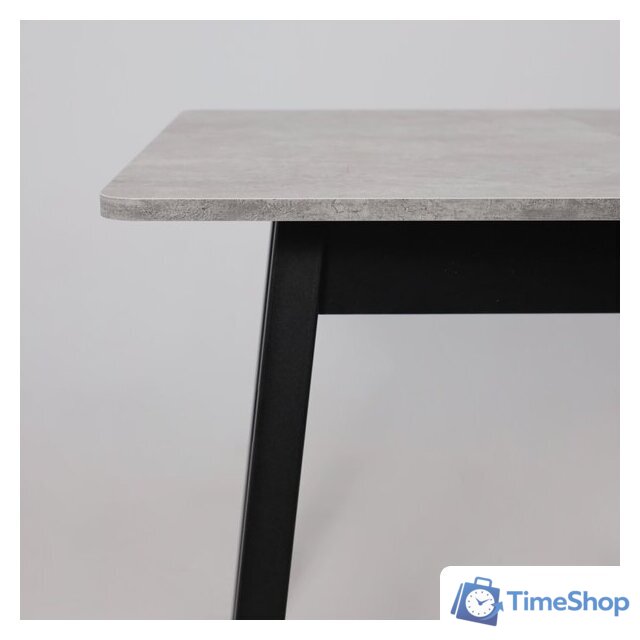 Кухонный стол Мамадома Tirk radial-94 раздвижной 94-126х64 (серый сланец/черный) - Изображение №11 — Интернет-магазин Time-Shop