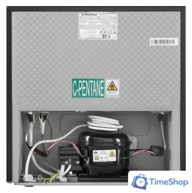 Однокамерный холодильник MAUNFELD MFF50WD - Изображение №9 — Интернет-магазин Time-Shop