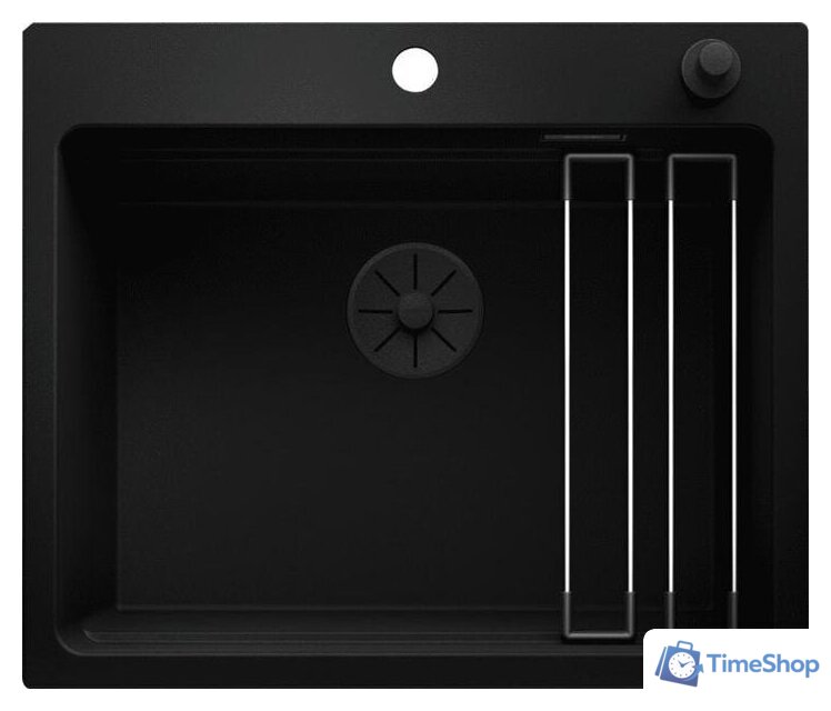 Кухонная мойка Blanco Etagon 6 Black Edition 526339 (черный) - Изображение №1 — Интернет-магазин Time-Shop