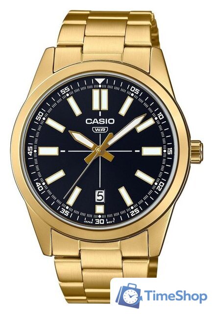 Наручные часы Casio MTP-VD02G-1E - Изображение №1 — Интернет-магазин Time-Shop