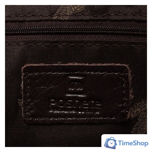 Мужская сумка Poshete 196-3750-26-DBW (коричневый) - Изображение №5 — Интернет-магазин Time-Shop