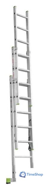 Лестница-стремянка Новая высота NV 223 алюминиевая трёхсекционная 3x7 ступеней - Изображение №8 — Интернет-магазин Time-Shop
