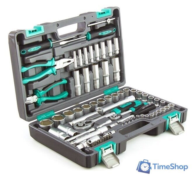 Универсальный набор инструментов Stels 14108 (69 предметов) - Изображение №2 — Интернет-магазин Time-Shop