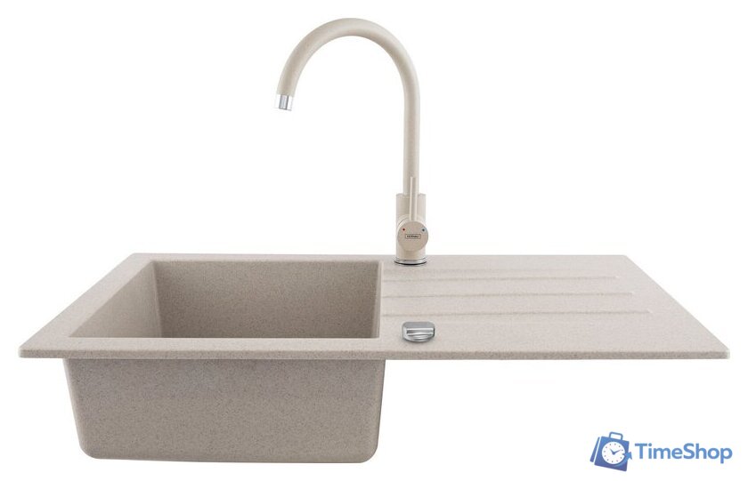 Кухонная мойка Kernau KGS A 50 1B1D Sand - Изображение №6 — Интернет-магазин Time-Shop