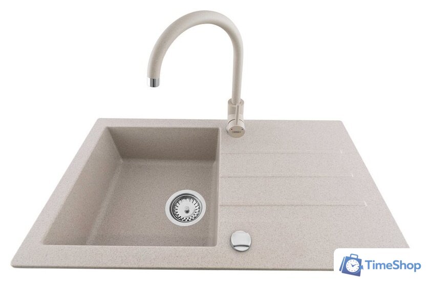 Кухонная мойка Kernau KGS A 50 1B1D Sand - Изображение №7 — Интернет-магазин Time-Shop