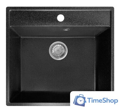 Кухонная мойка Granrus GR-555 (черный) - Изображение №1 — Интернет-магазин Time-Shop