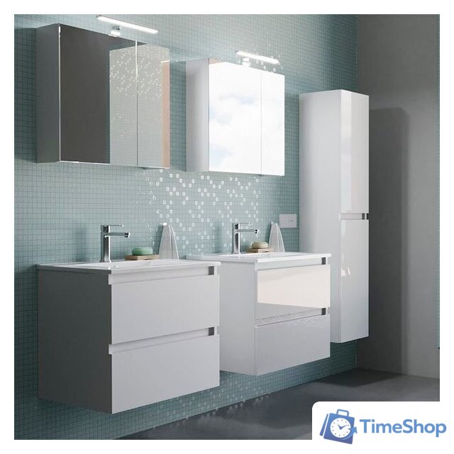  Lauter Шкаф-пенал Навесной Mia 40 (белый глянец) - Изображение №3 — Интернет-магазин Time-Shop