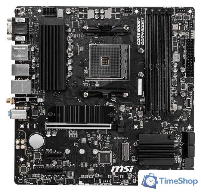 Материнская плата MSI B550M Pro-VDH WiFi - Изображение №1 — Интернет-магазин Time-Shop