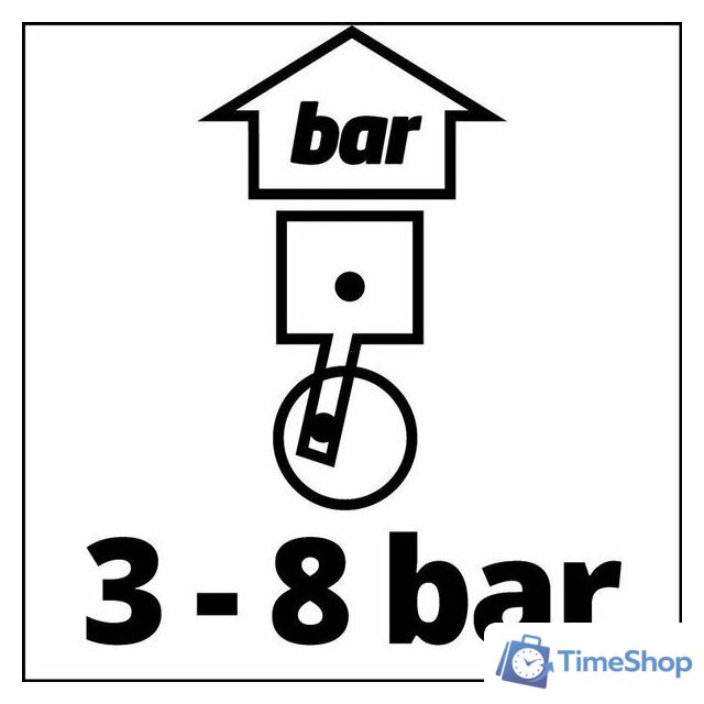 Пистолет пневматический Einhell 4133501 - Изображение №2 — Интернет-магазин Time-Shop