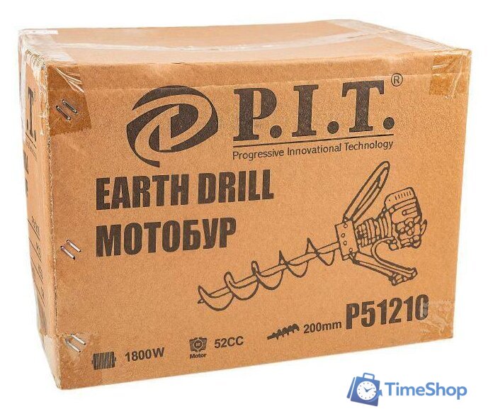 Мотобур P.I.T. P51210 (без шнека) - Изображение №6 — Интернет-магазин Time-Shop