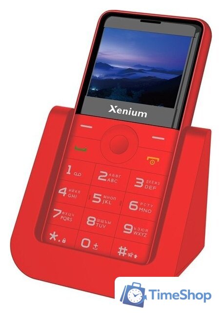 Кнопочный телефон Xenium X700 (красный) - Изображение №7 — Интернет-магазин Time-Shop