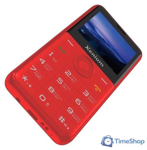Кнопочный телефон Xenium X700 (красный) - Изображение №5 — Интернет-магазин Time-Shop