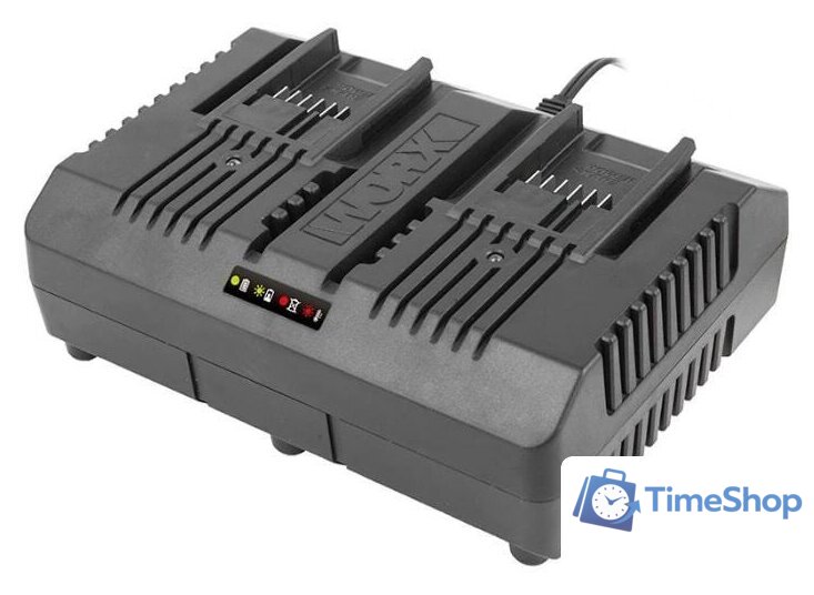 Зарядное устройство Worx WA3883 (20В) - Изображение №1 — Интернет-магазин Time-Shop
