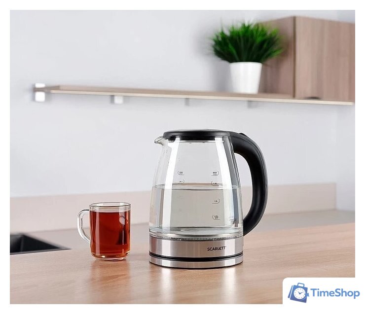 Электрический чайник Scarlett SC-EK27G30 - Изображение №2 — Интернет-магазин Time-Shop