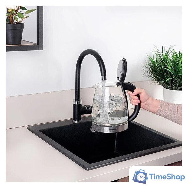Электрический чайник Scarlett SC-EK27G30 - Изображение №4 — Интернет-магазин Time-Shop