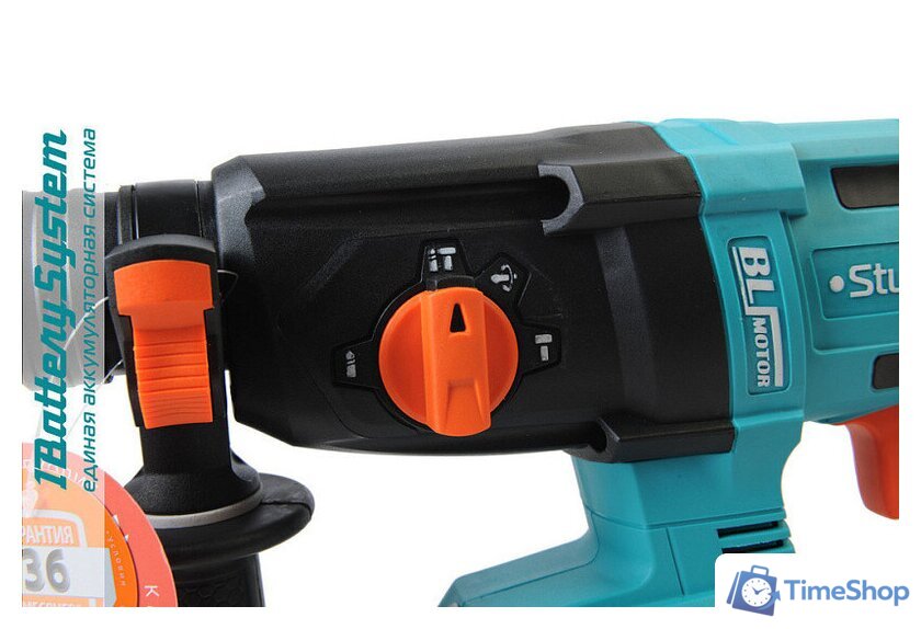 Перфоратор Sturm CRH1832BLC (с 1-им АКБ, кейс) - Изображение №7 — Интернет-магазин Time-Shop