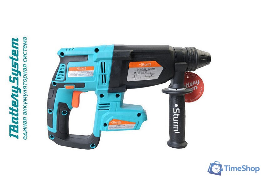 Перфоратор Sturm CRH1832BLC (с 1-им АКБ, кейс) - Изображение №14 — Интернет-магазин Time-Shop