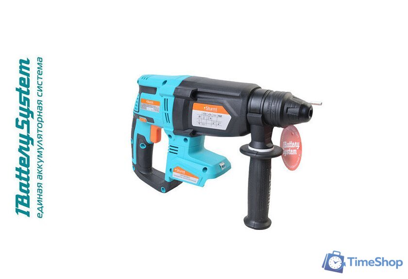 Перфоратор Sturm CRH1832BLC (с 1-им АКБ, кейс) - Изображение №6 — Интернет-магазин Time-Shop