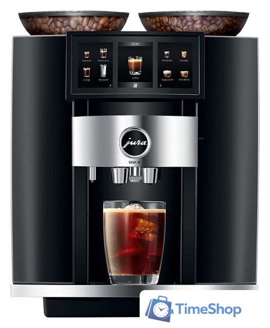 Кофемашина JURA GIGA 10 Diamond Black EA 15478 - Изображение №2 — Интернет-магазин Time-Shop