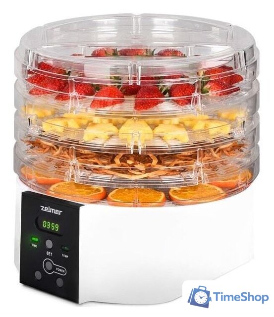 Сушилка для овощей и фруктов Zelmer ZFD1005 - Изображение №3 — Интернет-магазин Time-Shop
