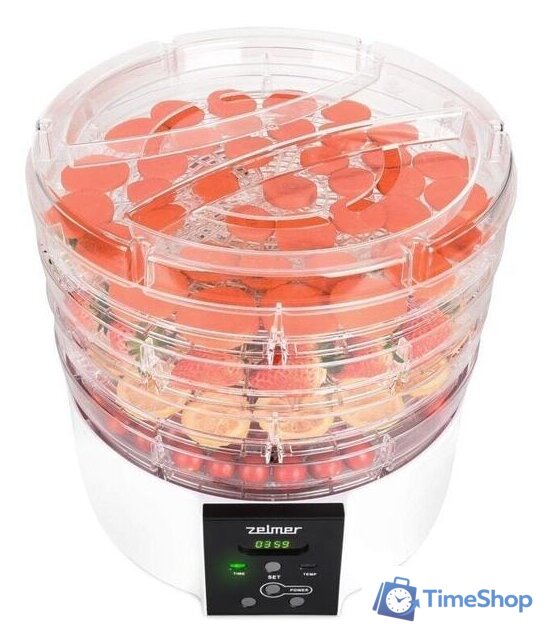 Сушилка для овощей и фруктов Zelmer ZFD1005 - Изображение №2 — Интернет-магазин Time-Shop