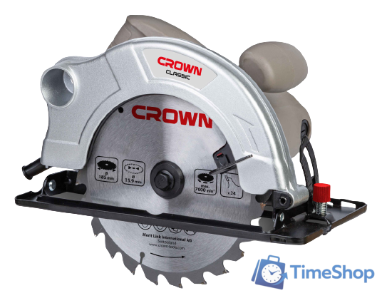 Дисковая (циркулярная) пила Crown CT15074 - Изображение №1 — Интернет-магазин Time-Shop