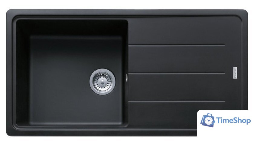 Кухонная мойка Franke Basis BFG 611-97 114.0676.289 (оникс) - Изображение №1 — Интернет-магазин Time-Shop