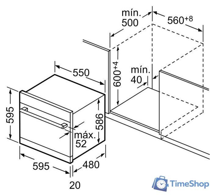 Встраиваемая посудомоечная машина Siemens SC76M542EU - Изображение №6 — Интернет-магазин Time-Shop