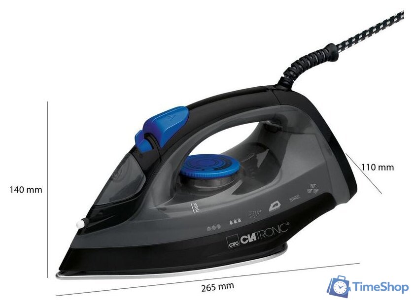 Утюг Clatronic DB 3703 - Изображение №4 — Интернет-магазин Time-Shop