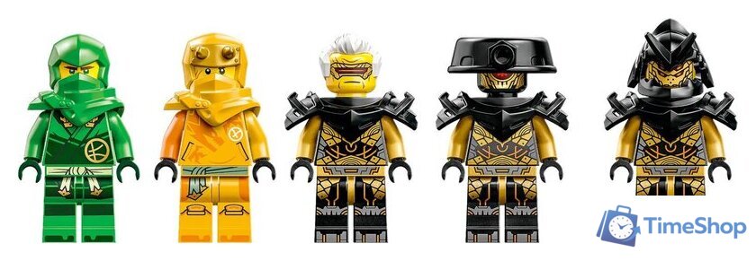 Конструктор LEGO Ninjago 71794 Командные роботы ниндзя Ллойда и Арин - Изображение №9 — Интернет-магазин Time-Shop