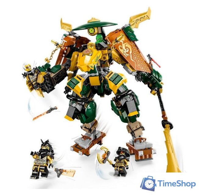 Конструктор LEGO Ninjago 71794 Командные роботы ниндзя Ллойда и Арин - Изображение №5 — Интернет-магазин Time-Shop