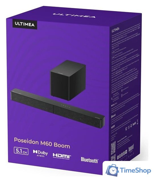 Саундбар Ultimea Poseidon M60 Boom - Изображение №8 — Интернет-магазин Time-Shop