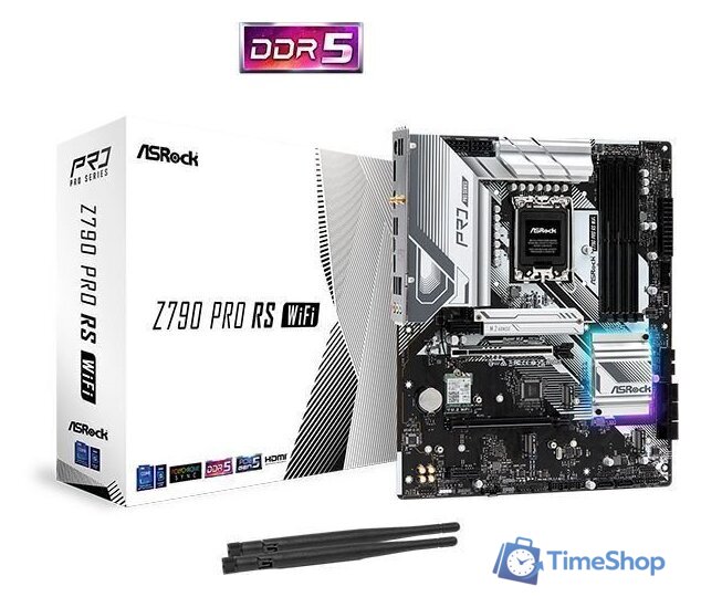 Материнская плата ASRock Z790 Pro RS WiFi - Изображение №6 — Интернет-магазин Time-Shop