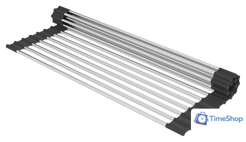 Кухонная мойка Roxen Uno 560210-54B под столешницу графит (ролл-мат, дозатор, сифон) - Изображение №10 — Интернет-магазин Time-Shop