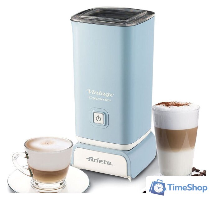Автоматический вспениватель молока Ariete 2878 (Blue Vintage) - Изображение №3 — Интернет-магазин Time-Shop