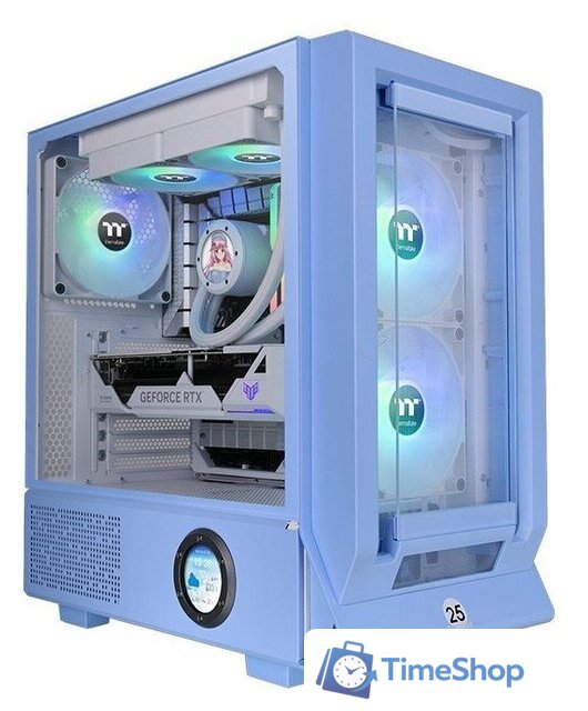 Корпус Thermaltake Ceres 350 MX Hydrangea Blue CA-1Z3-00MFWN-00 - Изображение №1 — Интернет-магазин Time-Shop