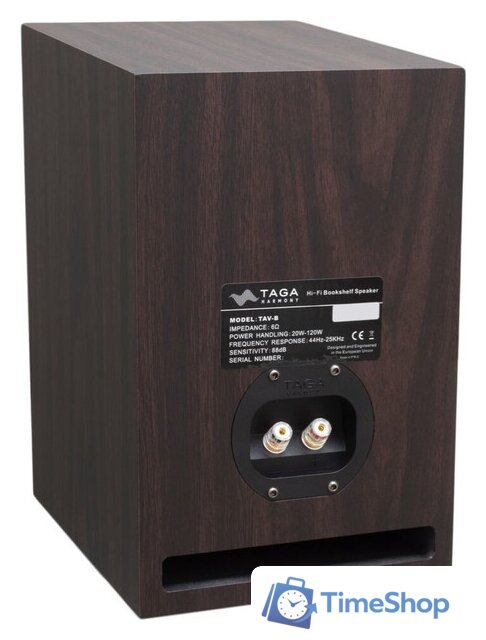 Полочная акустика Taga Harmony TAV-B (венге) - Изображение №3 — Интернет-магазин Time-Shop