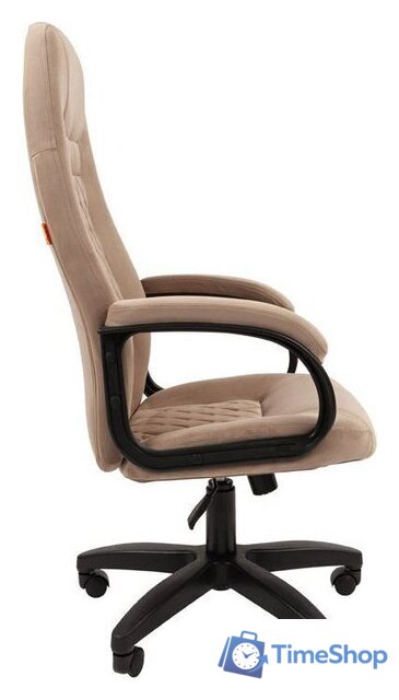 Офисное кресло CHAIRMAN Home 951 (велюр, Т-10 бежевый) - Изображение №3 — Интернет-магазин Time-Shop