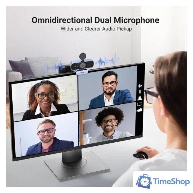 Веб-камера Ugreen CM717 25442 - Изображение №3 — Интернет-магазин Time-Shop