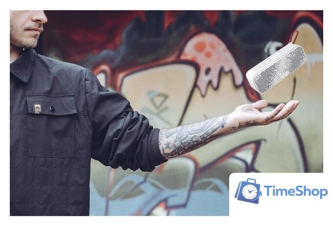 Беспроводная колонка Hama PowerBrick 2.0 (белый) - Изображение №6 — Интернет-магазин Time-Shop