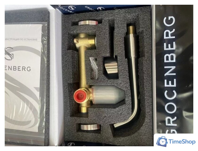 Смеситель Grocenberg GB511 (никель) - Изображение №5 — Интернет-магазин Time-Shop