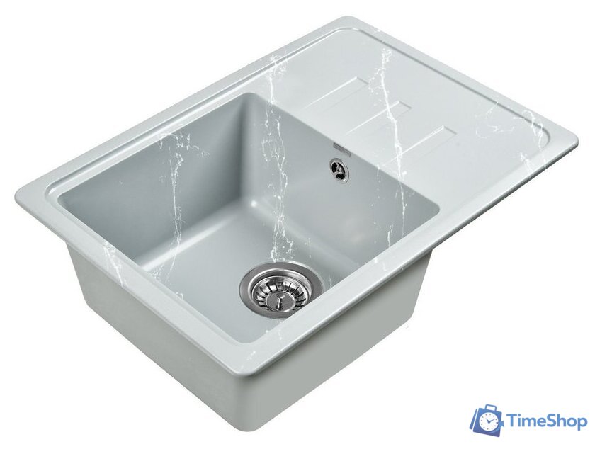 Кухонная мойка Wisent WB15-17 (с сифоном GER013) - Изображение №5 — Интернет-магазин Time-Shop
