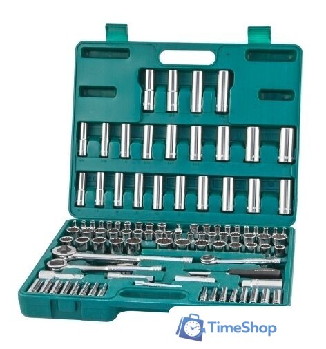 Универсальный набор инструментов Jonnesway S05H48107S (107 предметов) - Изображение №3 — Интернет-магазин Time-Shop