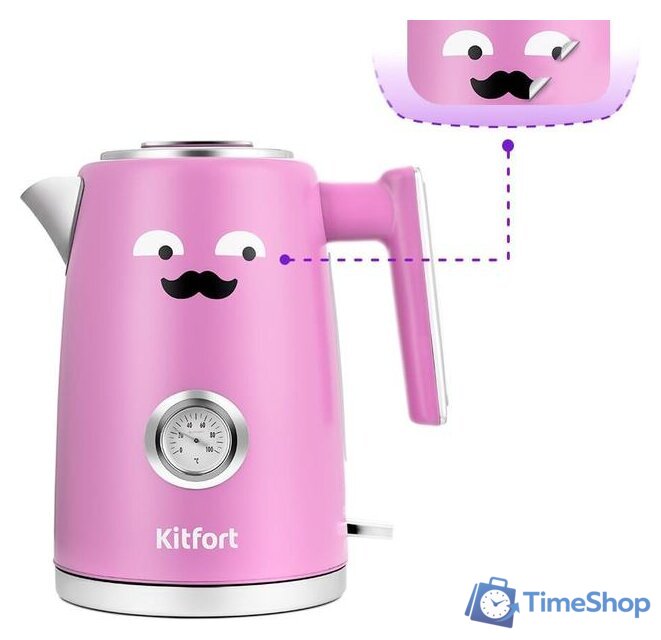 Электрический чайник Kitfort KT-6144-1 - Изображение №2 — Интернет-магазин Time-Shop