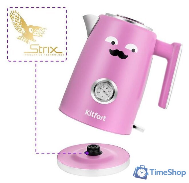 Электрический чайник Kitfort KT-6144-1 - Изображение №7 — Интернет-магазин Time-Shop