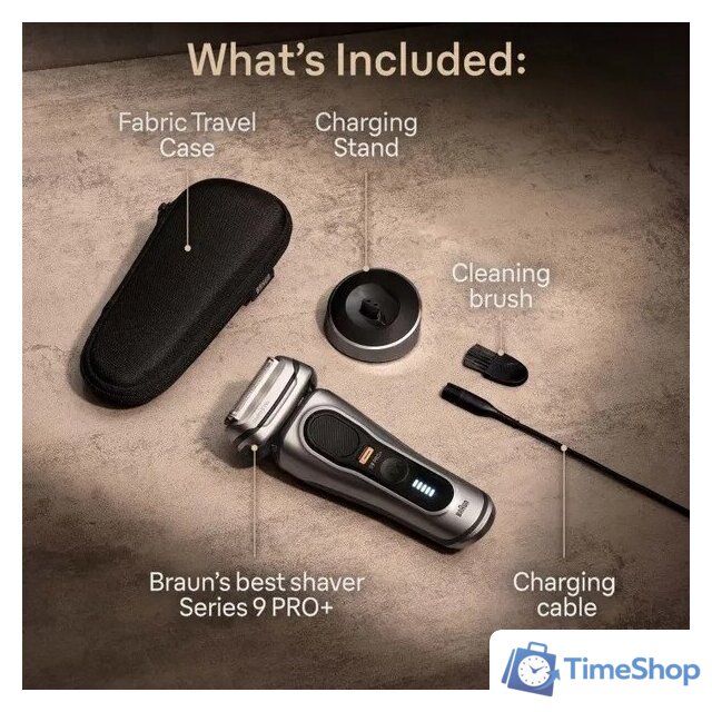Электробритва Braun Series 9 Pro+ 9517s - Изображение №7 — Интернет-магазин Time-Shop
