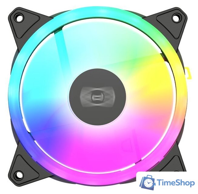 Вентилятор для корпуса PCCooler F3 T120 ARGB (черный) - Изображение №1 — Интернет-магазин Time-Shop