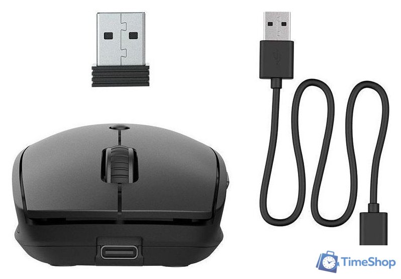 Мышь JLab Go Charge Mouse (черный) - Изображение №4 — Интернет-магазин Time-Shop